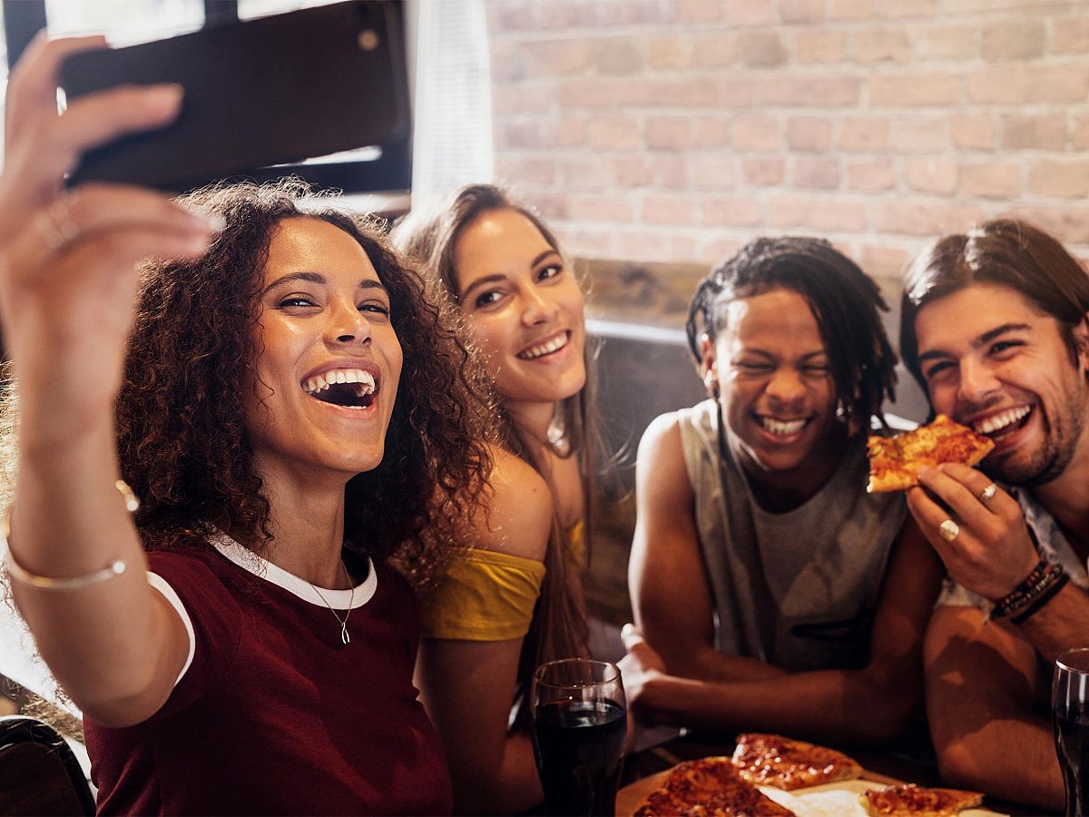 Group of Friends Selfie