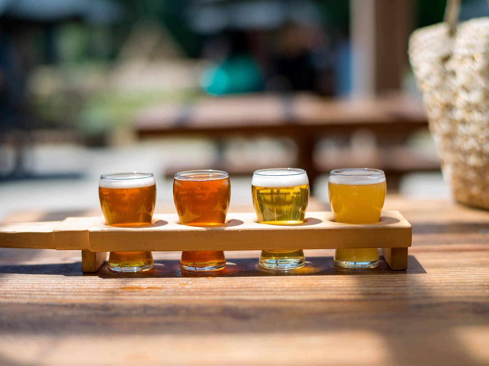 Food hall Beer Flight